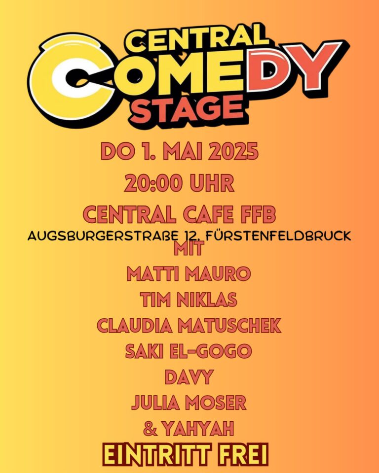 1 Central Comedy Stage. 01.05.25